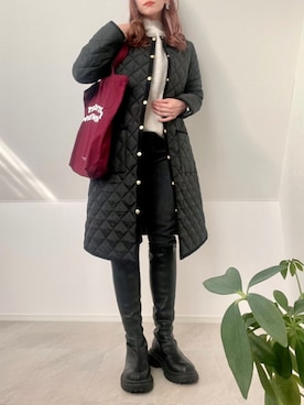 「Traditional Weatherwear」｜「アイテム（その他）」を使った、＊𝒂𝒎𝒆𝒍𝒊𝒆𝒆＊さん（レディース・158cm）の冬コーディネート
