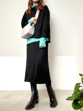 「イッカ」｜＊𝒂𝒎𝒆𝒍𝒊𝒆𝒆＊さん（レディース・158cm）の秋コーディネート