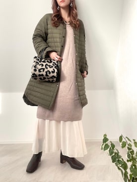「URBAN RESEARCH ROSSO」｜「アイテム（その他）」を使った、＊𝒂𝒎𝒆𝒍𝒊𝒆𝒆＊さん（レディース・158cm）の冬コーディネート
