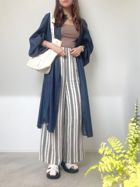 ＊𝒂𝒎𝒆𝒍𝒊𝒆𝒆＊さん（レディース・158cm）の春コーディネート