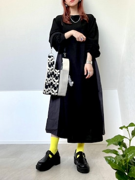 「Fizz（フィズ）のアイテム（ワンピース/ドレス）」を使った、＊𝒂𝒎𝒆𝒍𝒊𝒆𝒆＊さん（レディース・158cm）の秋コーディネート