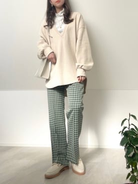 「AmbreNeige」｜「アイテム（その他）」を使った、＊𝒂𝒎𝒆𝒍𝒊𝒆𝒆＊さん（レディース・158cm）の冬コーディネート