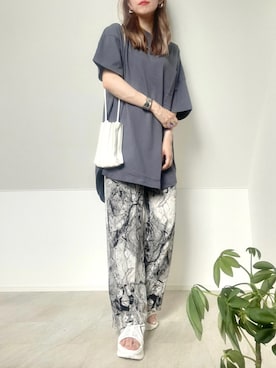 「スポサン」｜「アイテム（その他）」を使った、＊𝒂𝒎𝒆𝒍𝒊𝒆𝒆＊さん（レディース・158cm）の夏コーディネート