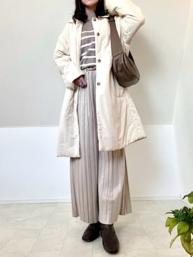 「アイテム（その他アウター）」を使った、＊𝒂𝒎𝒆𝒍𝒊𝒆𝒆＊さん（レディース・158cm）の秋コーディネート