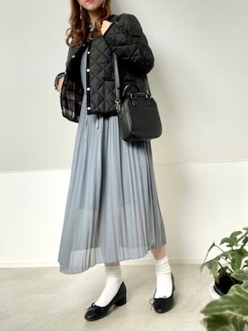 「URBAN RESEARCH ROSSO」｜「アイテム（その他）」を使った、＊𝒂𝒎𝒆𝒍𝒊𝒆𝒆＊さん（レディース・158cm）の秋コーディネート