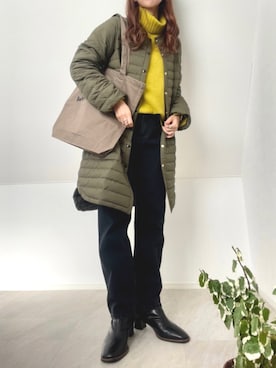 ＊𝒂𝒎𝒆𝒍𝒊𝒆𝒆＊さん（レディース・158cm）の冬コーディネート