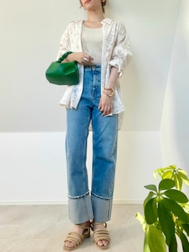 *𝒂𝒎𝒆𝒍𝒊𝒆𝒆*さん(レディース・158cm)の夏コーディネート