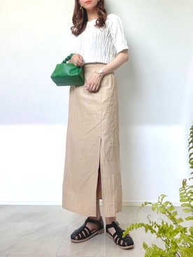 ＊𝒂𝒎𝒆𝒍𝒊𝒆𝒆＊さん（レディース・158cm）の春コーディネート