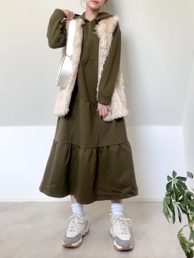 「To b. by agnes b.」｜＊𝒂𝒎𝒆𝒍𝒊𝒆𝒆＊さん（レディース・158cm）の春コーディネート