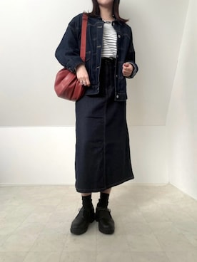 「ikka（イッカ）のアイテム」を使った、＊𝒂𝒎𝒆𝒍𝒊𝒆𝒆＊さん（レディース・158cm）の冬コーディネート