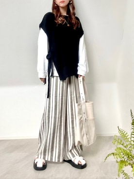 ＊𝒂𝒎𝒆𝒍𝒊𝒆𝒆＊さん（レディース・158cm）の春コーディネート