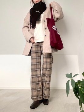 「Traditional Weatherwear」｜「アイテム（その他）」を使った、＊𝒂𝒎𝒆𝒍𝒊𝒆𝒆＊さん（レディース・158cm）の冬コーディネート