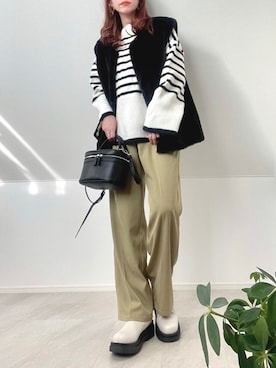 𝘼𝙢𝙚𝙡𝙞𝙚さん(レディース・158cm)の冬コーディネート