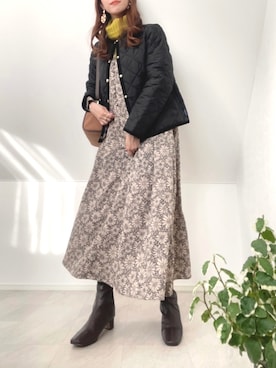 ＊𝒂𝒎𝒆𝒍𝒊𝒆𝒆＊さん（レディース・158cm）の秋コーディネート