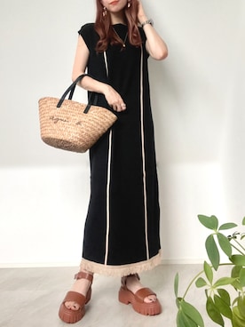 ＊𝒂𝒎𝒆𝒍𝒊𝒆𝒆＊さん（レディース・158cm）の夏コーディネート