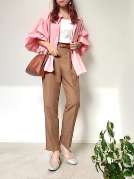 ＊𝒂𝒎𝒆𝒍𝒊𝒆𝒆＊さん（レディース・158cm）の夏コーディネート