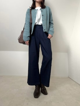 *𝒂𝒎𝒆𝒍𝒊𝒆𝒆*さん(レディース・158cm)の冬コーディネート