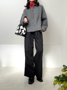 「アイテム（その他）」を使った、＊𝒂𝒎𝒆𝒍𝒊𝒆𝒆＊さん（レディース・158cm）の冬コーディネート