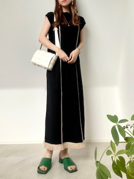 「florist」｜「アイテム（ワンピース/ドレス）」を使った、＊𝒂𝒎𝒆𝒍𝒊𝒆𝒆＊さん（レディース・158cm）の夏コーディネート