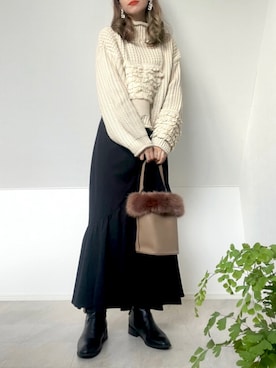 𝘼𝙢𝙚𝙡𝙞𝙚さん(レディース・158cm)の秋コーディネート