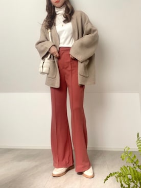 ＊𝒂𝒎𝒆𝒍𝒊𝒆𝒆＊さん（レディース・158cm）の冬コーディネート