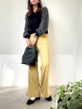 「zucca」｜「アイテム（その他）」を使った、＊𝒂𝒎𝒆𝒍𝒊𝒆𝒆＊さん（レディース・158cm）の冬コーディネート