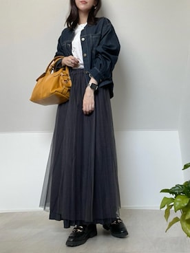 「アイテム（その他）」を使った、＊𝒂𝒎𝒆𝒍𝒊𝒆𝒆＊さん（レディース・158cm）の秋コーディネート