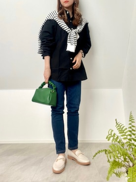 「WYTHE（ワイス）のアイテム」を使った、＊𝒂𝒎𝒆𝒍𝒊𝒆𝒆＊さん（レディース・158cm）の春コーディネート