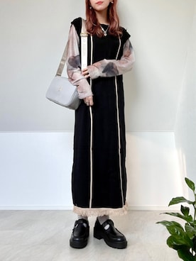 「U.S.POLO ASSN.」｜＊𝒂𝒎𝒆𝒍𝒊𝒆𝒆＊さん（レディース・158cm）の秋コーディネート