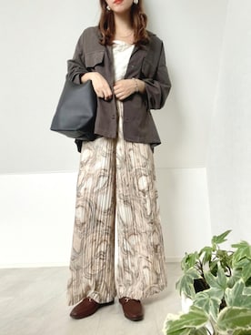 「ORiental TRaffic(ORiental TRaffic)」｜「アイテム（その他）」を使った、＊𝒂𝒎𝒆𝒍𝒊𝒆𝒆＊さん（レディース・158cm）の秋コーディネート