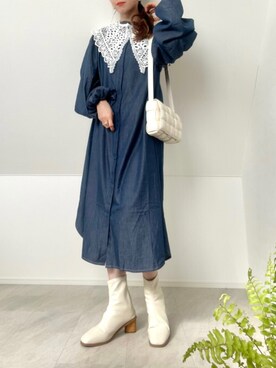 ＊𝒂𝒎𝒆𝒍𝒊𝒆𝒆＊さん（レディース・158cm）の春コーディネート