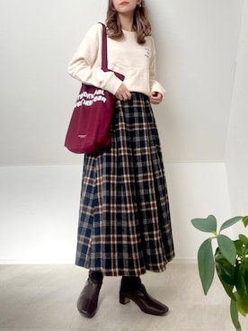 「Traditional Weatherwear」｜「アイテム（その他）」を使った、＊𝒂𝒎𝒆𝒍𝒊𝒆𝒆＊さん（レディース・158cm）の秋コーディネート