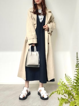 ＊𝒂𝒎𝒆𝒍𝒊𝒆𝒆＊さん（レディース・158cm）の春コーディネート