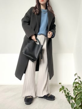 「zucca」｜「アイテム（その他）」を使った、＊𝒂𝒎𝒆𝒍𝒊𝒆𝒆＊さん（レディース・158cm）の秋コーディネート