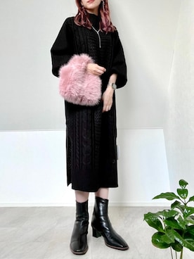 「Fizz（フィズ）のアイテム（ワンピース/ドレス）」を使った、＊𝒂𝒎𝒆𝒍𝒊𝒆𝒆＊さん（レディース・158cm）の秋コーディネート