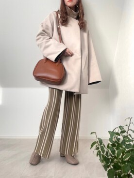 ＊𝒂𝒎𝒆𝒍𝒊𝒆𝒆＊さん（レディース・158cm）の冬コーディネート