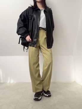 「Starting Over（スターティングオーバー）のアイテム」を使った、＊𝒂𝒎𝒆𝒍𝒊𝒆𝒆＊さん（レディース・158cm）の冬コーディネート