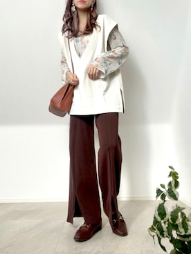 「ORiental TRaffic(ORiental TRaffic)」｜「アイテム（その他）」を使った、＊𝒂𝒎𝒆𝒍𝒊𝒆𝒆＊さん（レディース・158cm）の秋コーディネート
