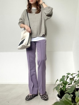 ＊𝒂𝒎𝒆𝒍𝒊𝒆𝒆＊さん（レディース・158cm）の秋コーディネート