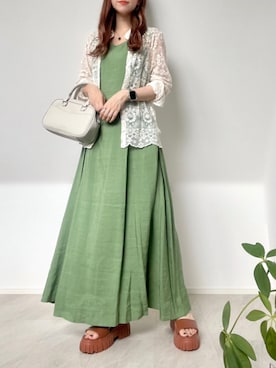 「URBAN RESEARCH ROSSO」｜「アイテム（その他）」を使った、＊𝒂𝒎𝒆𝒍𝒊𝒆𝒆＊さん（レディース・158cm）の夏コーディネート