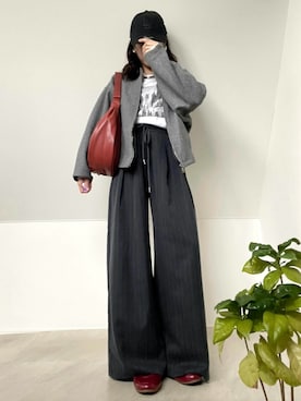 「florist」｜＊𝒂𝒎𝒆𝒍𝒊𝒆𝒆＊さん（レディース・158cm）の秋コーディネート