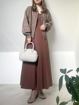 「AmbreNeige」｜＊𝒂𝒎𝒆𝒍𝒊𝒆𝒆＊さん（レディース・158cm）の秋コーディネート