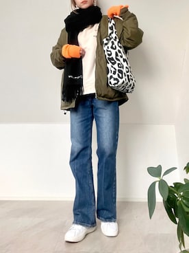 「To b. by agnes b.（トゥービーバイアニエスベー）のアイテム（ファッション雑貨）」を使った、＊𝒂𝒎𝒆𝒍𝒊𝒆𝒆＊さん（レディース・158cm）の秋コーディネート