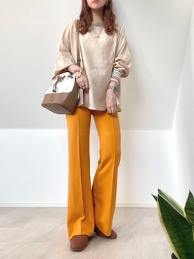 「clarks」｜「アイテム（その他）」を使った、＊𝒂𝒎𝒆𝒍𝒊𝒆𝒆＊さん（レディース・158cm）の夏コーディネート