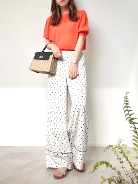 ＊𝒂𝒎𝒆𝒍𝒊𝒆𝒆＊さん（レディース・158cm）の夏コーディネート