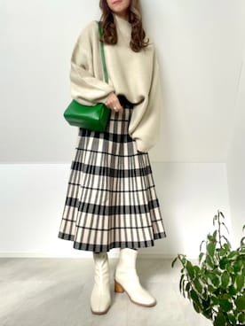 ＊𝒂𝒎𝒆𝒍𝒊𝒆𝒆＊さん（レディース・158cm）の冬コーディネート