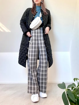 「Traditional Weatherwear」｜「アイテム（その他）」を使った、＊𝒂𝒎𝒆𝒍𝒊𝒆𝒆＊さん（レディース・158cm）の冬コーディネート