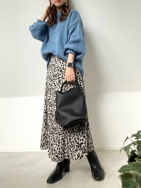 「zucca」｜「アイテム（その他）」を使った、＊𝒂𝒎𝒆𝒍𝒊𝒆𝒆＊さん（レディース・158cm）の秋コーディネート