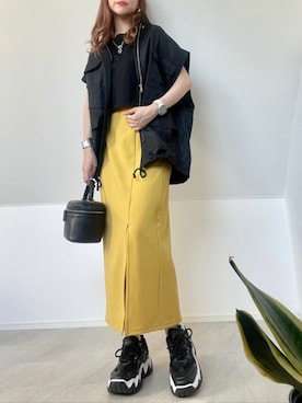 ＊𝒂𝒎𝒆𝒍𝒊𝒆𝒆＊さん（レディース・158cm）の夏コーディネート