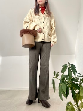 ＊𝒂𝒎𝒆𝒍𝒊𝒆𝒆＊さん（レディース・158cm）の冬コーディネート